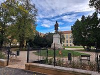 Obrázky z Maďarska a Savaria muzeum park ve městě Szombathely