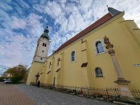 Františkánský kostel a klášter v Szombathely.