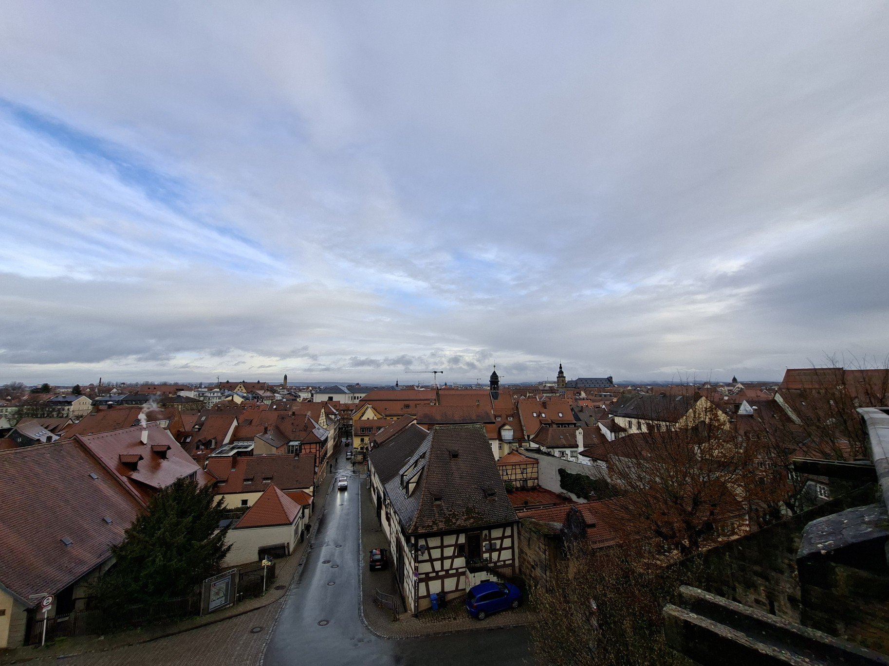 Obrázky z města Bamberg a Kaiserin Kunigund (Kunigunda Lucemburská)