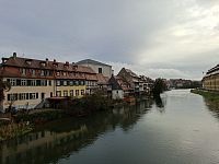 Obrázky z města Bamberg a malé Benátky
