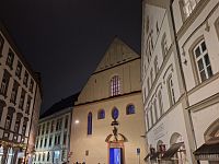 Obrázky z města Bamberg a bývalý dominikánský klášter