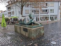 Obrázky z města Bamberg a Ležící s ovocem (Fernando Botero)