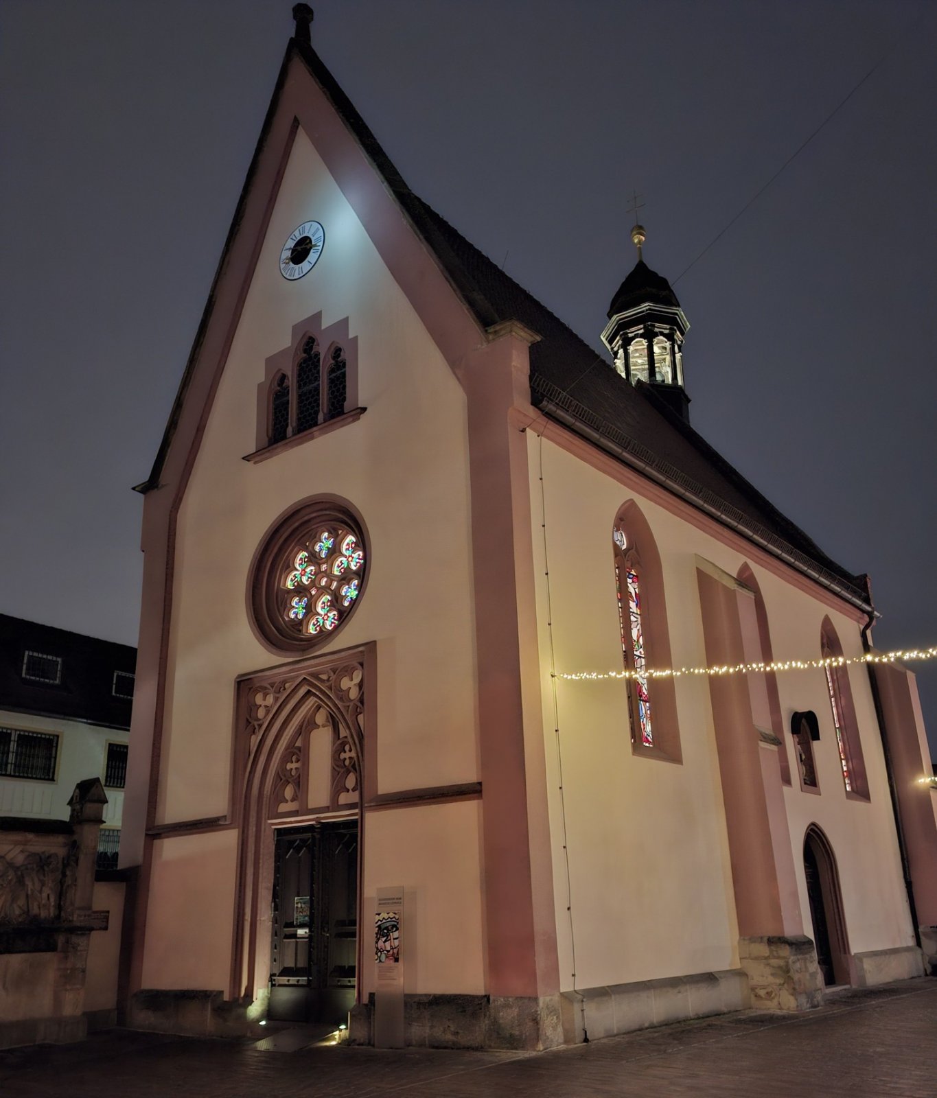Obrázky z města Bamberg a kostel St. Elisabeth