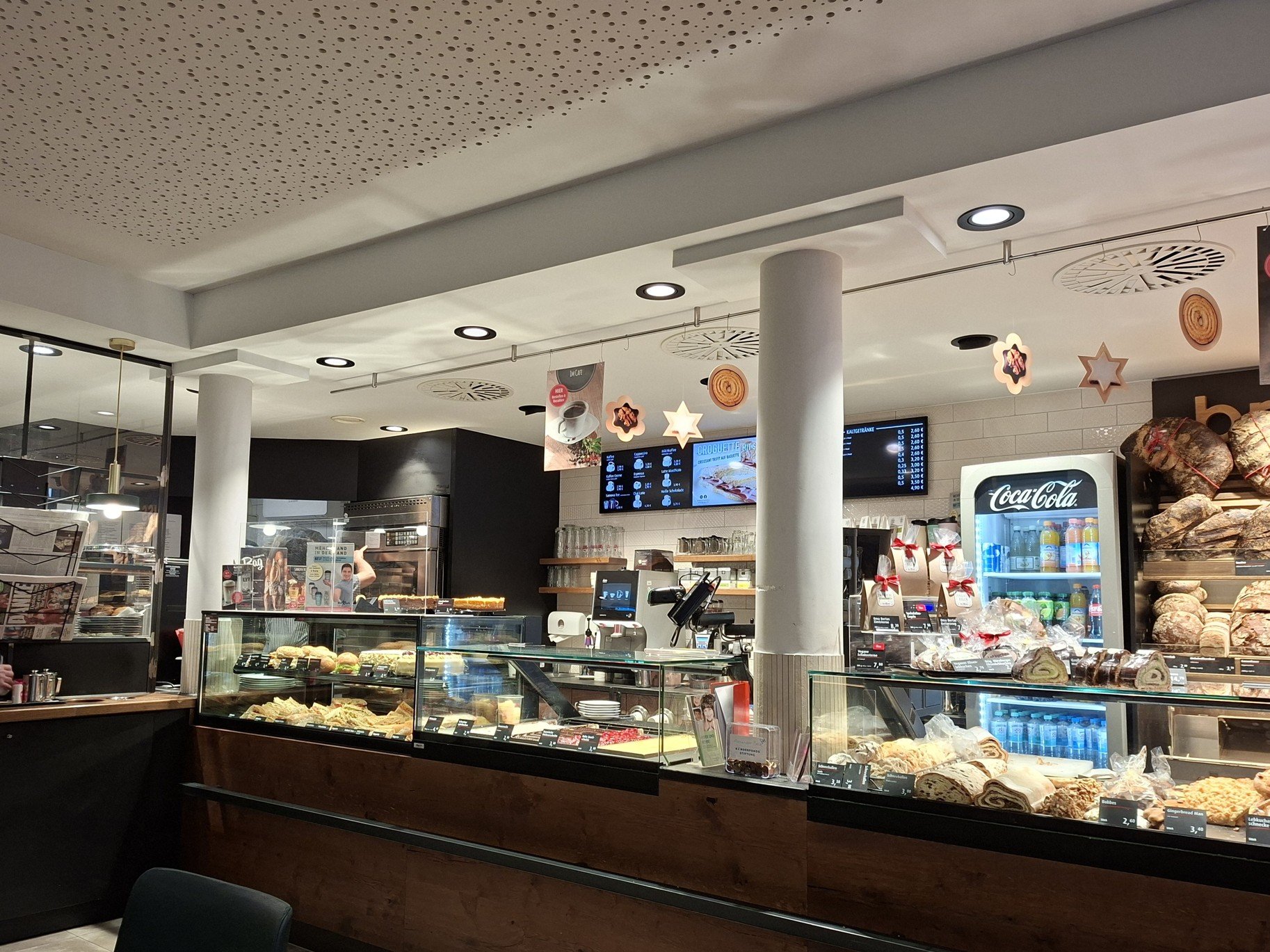 Obrázky z města Bamberg a kavárna Beck