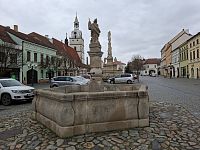 Kašna a morový sloup