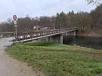 Most přes Jihlavu v Ivančicích
