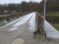 Most přes Jihlavu v Ivančicích