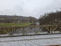 Most přes Jihlavu v Ivančicích