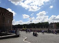 Všechny cesty vedou do Říma a most andělů (Ponte Sant´Angelo)