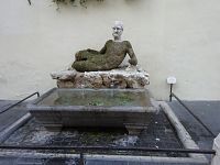 Všechny cesty vedou do Říma a socha Babuin