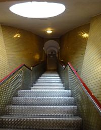 Bazilika svatého Petra - cesta na vyhlídku