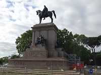 Jezdecký pomník Giuseppe Garibaldiho