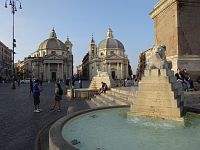 Náměstí Piazza del Popolo
