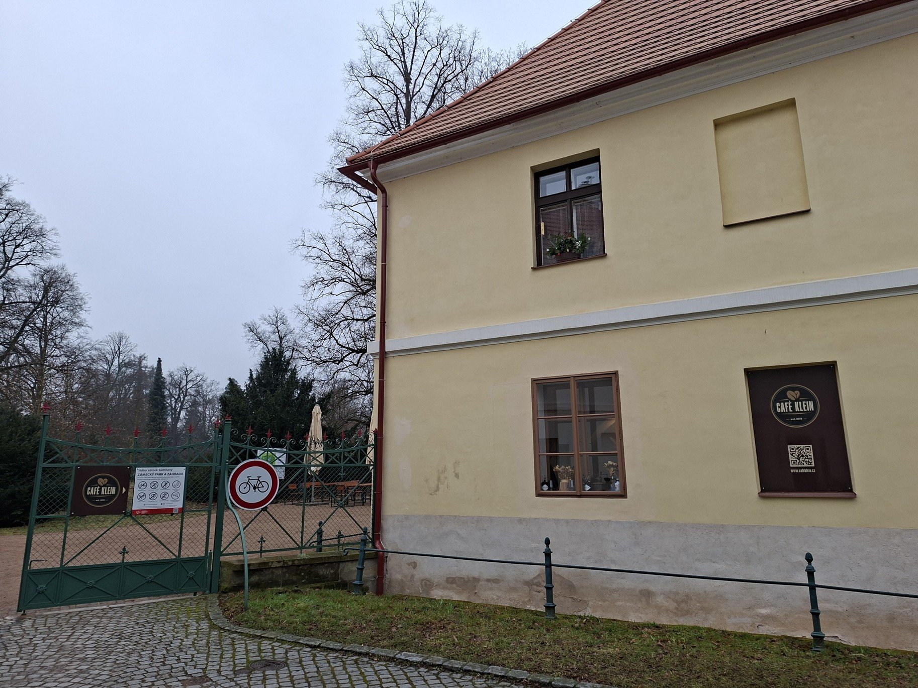 Café Klein v obci Slatiňany