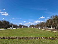 Obrázky z neněmeckého Mnichova a Gartenpavillon Pagodenburg v zámeckém parku