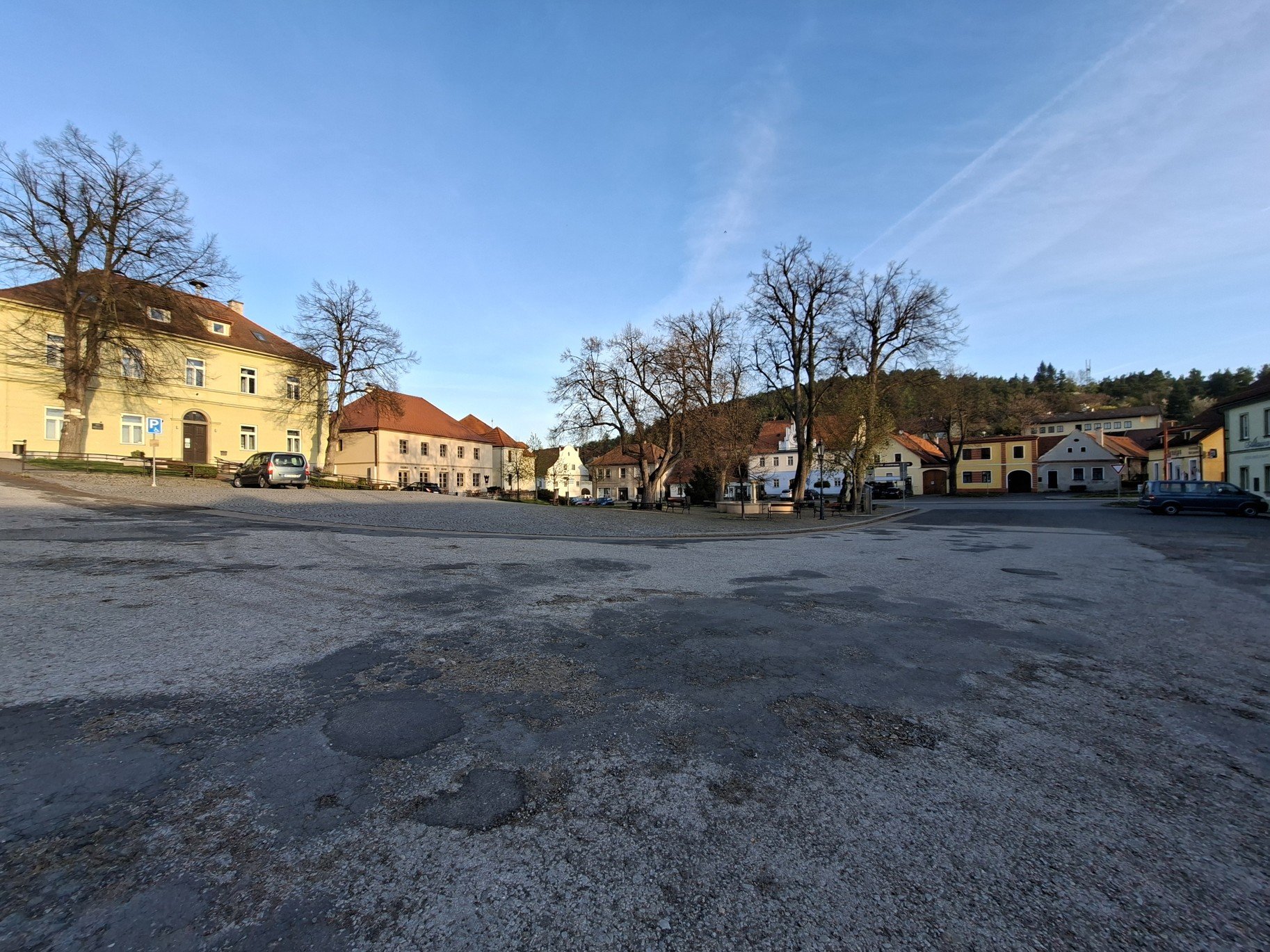 Městská památková zóna v městečku Rábí
