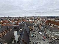 Obrázky z neněmeckého Mnichova a Socha Julie Kapuletové na Marienplatz