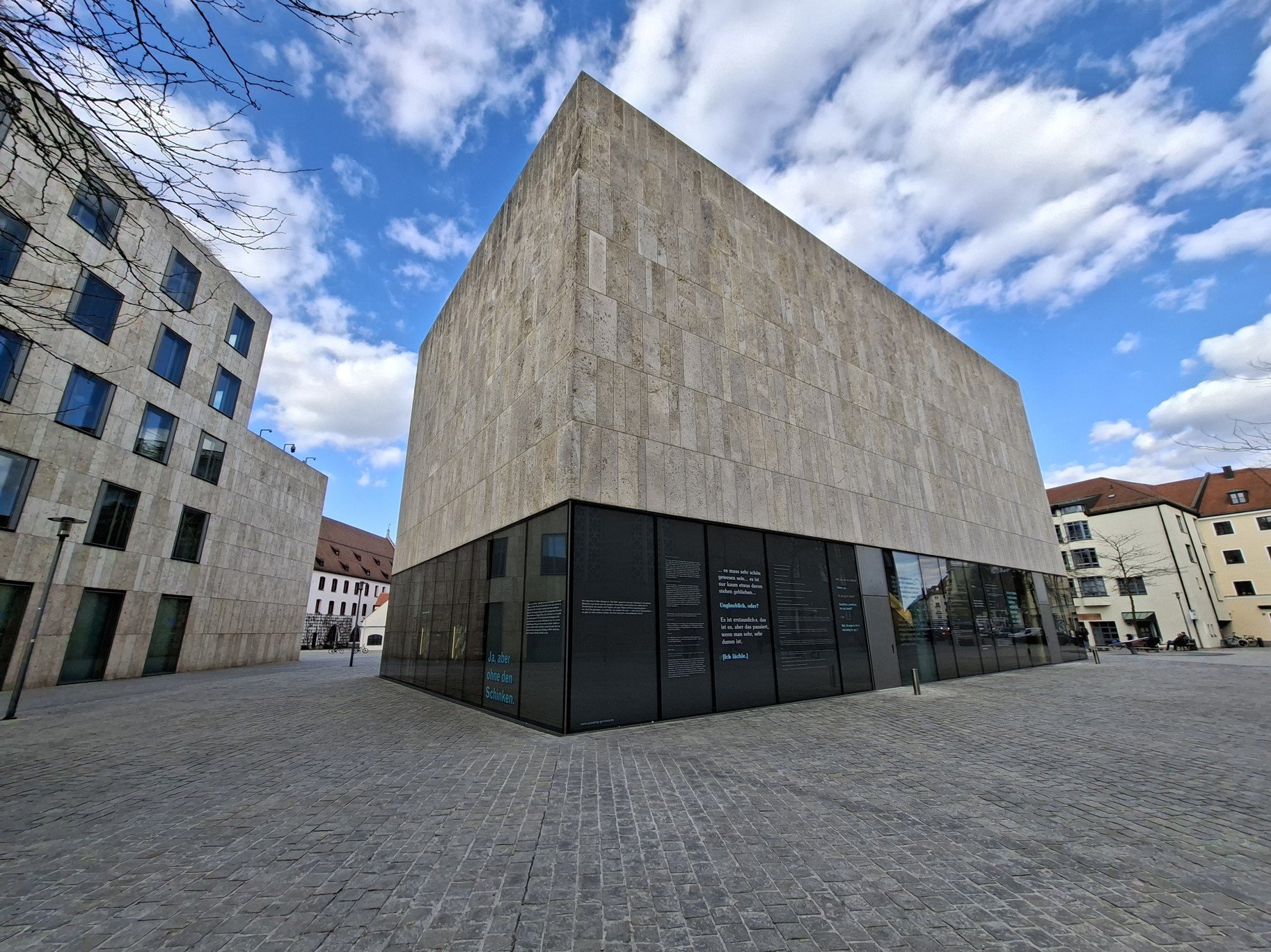 Obrázky z neněmeckého Mnichova a Židovské centrum