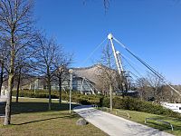 Obrázky z neněmeckého Mnichova a Olympiazentrum