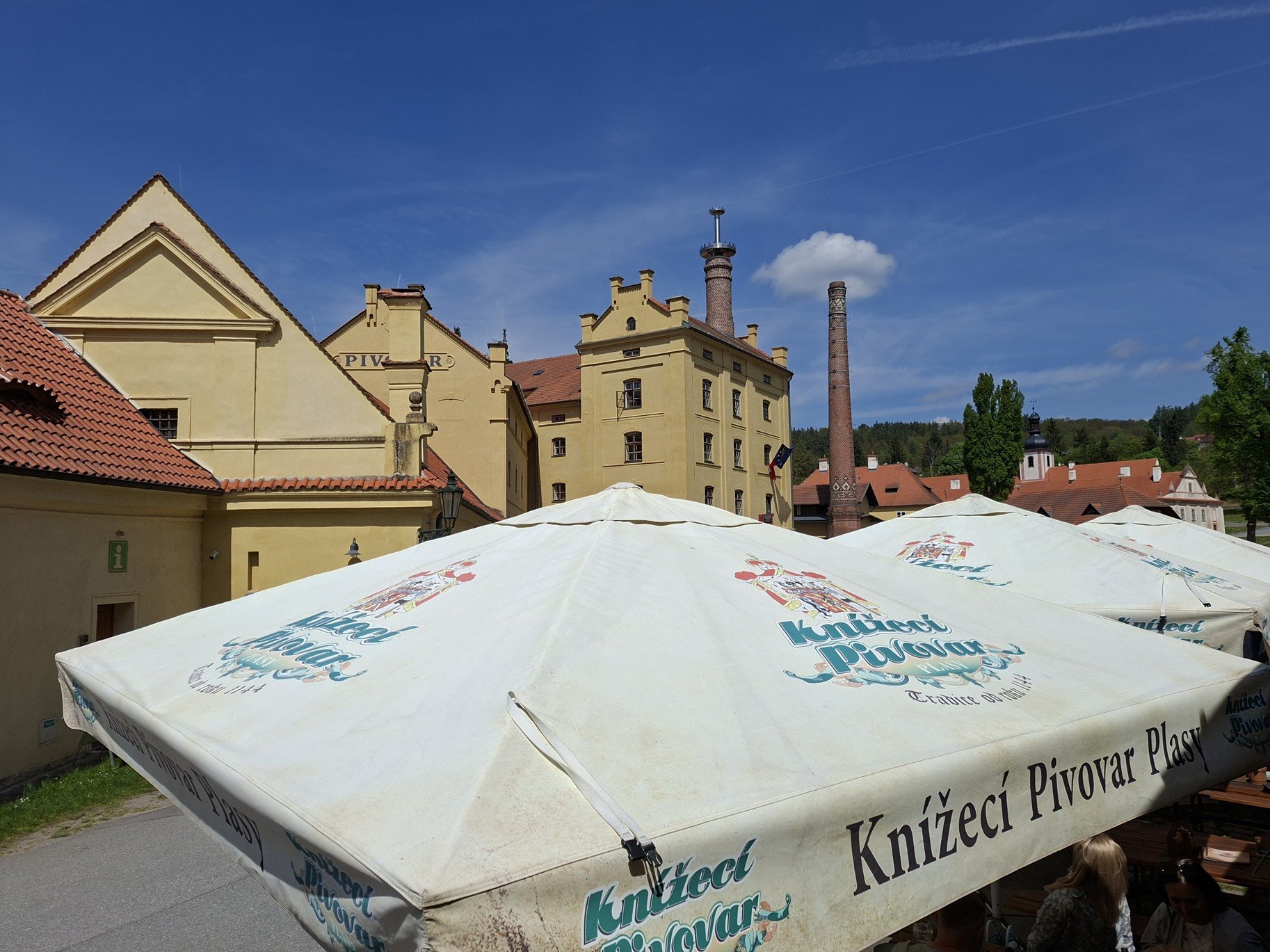 Toulky po Plzeňsku a komín bývalého zámeckého pivovaru Plasy