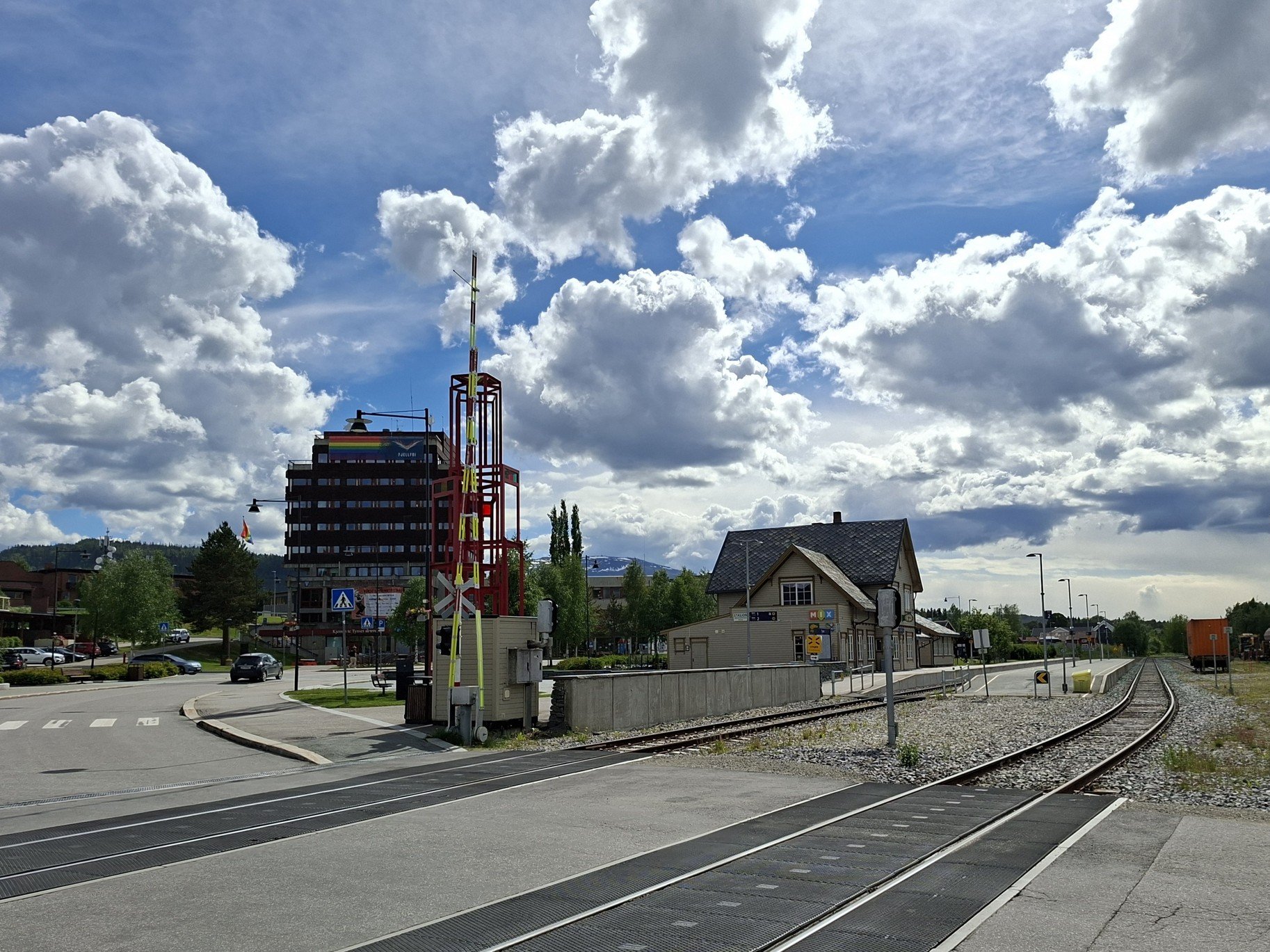 Obrázky nejenom z Laponska – město Tynset v Norsku