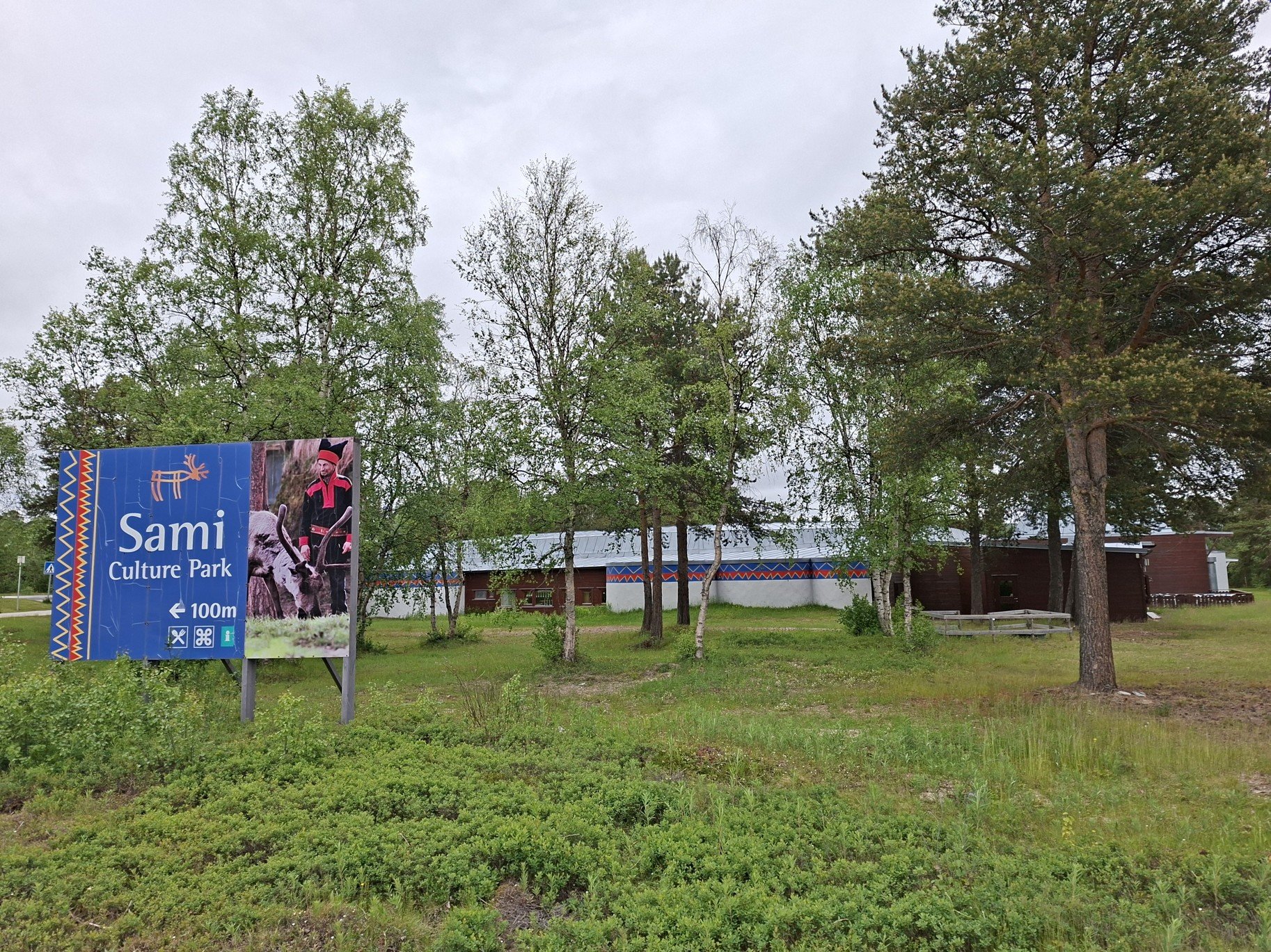 Obrázky nejenom z Laponska – Sápmi park v obci Karasjok v Norsku
