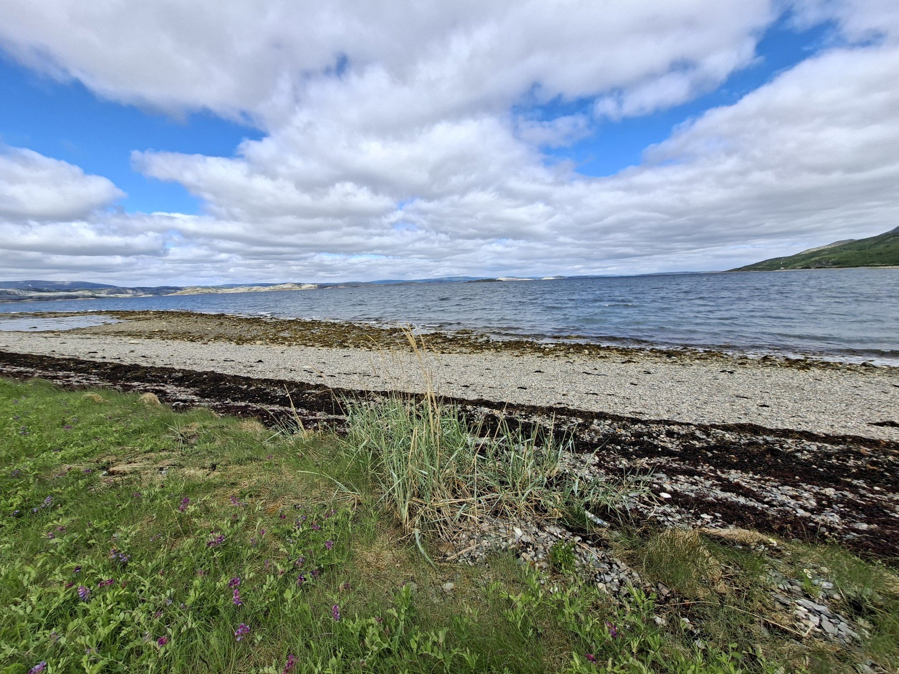Obrázky z Norska, Švédska a Finska – fjord Porsangerfjorden v Norsku