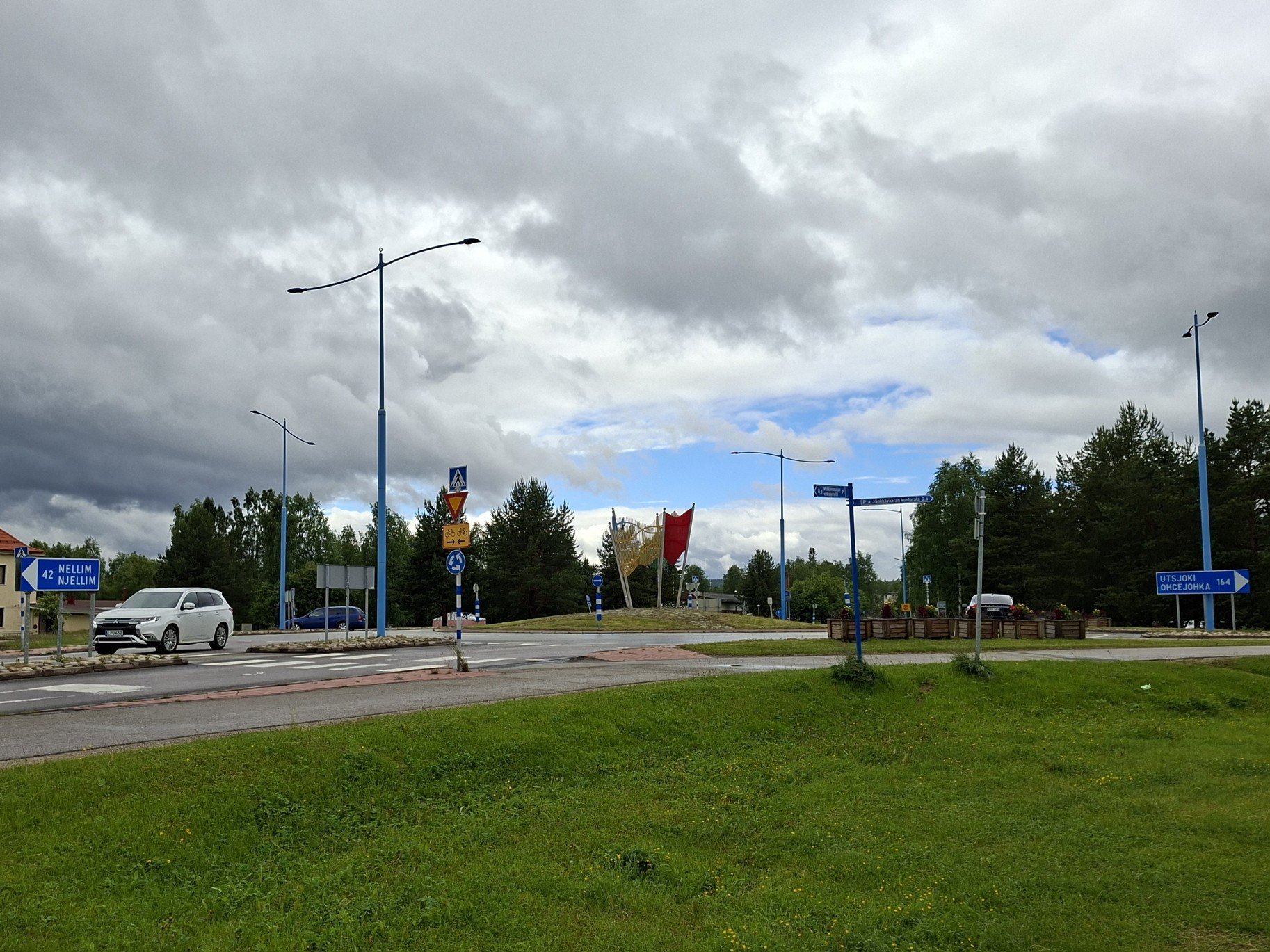 Obrázky nejenom z Laponska – město Ivalo ve Finsku