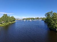 Obrázky nejenom z Laponska – park Hupisaaret ve městě Oulu ve Finsku