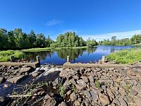 Obrázky nejenom z Laponska – kavárna v parku Hupisaaret ve městě Oulu ve Finsku
