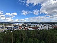 Obrázky nejenom z Laponska – nábřeží a přístav v Jyväskylä ve Finsku