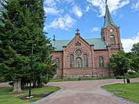 Obrázky nejenom z Laponska – kostel v Jyväskylä ve Finsku