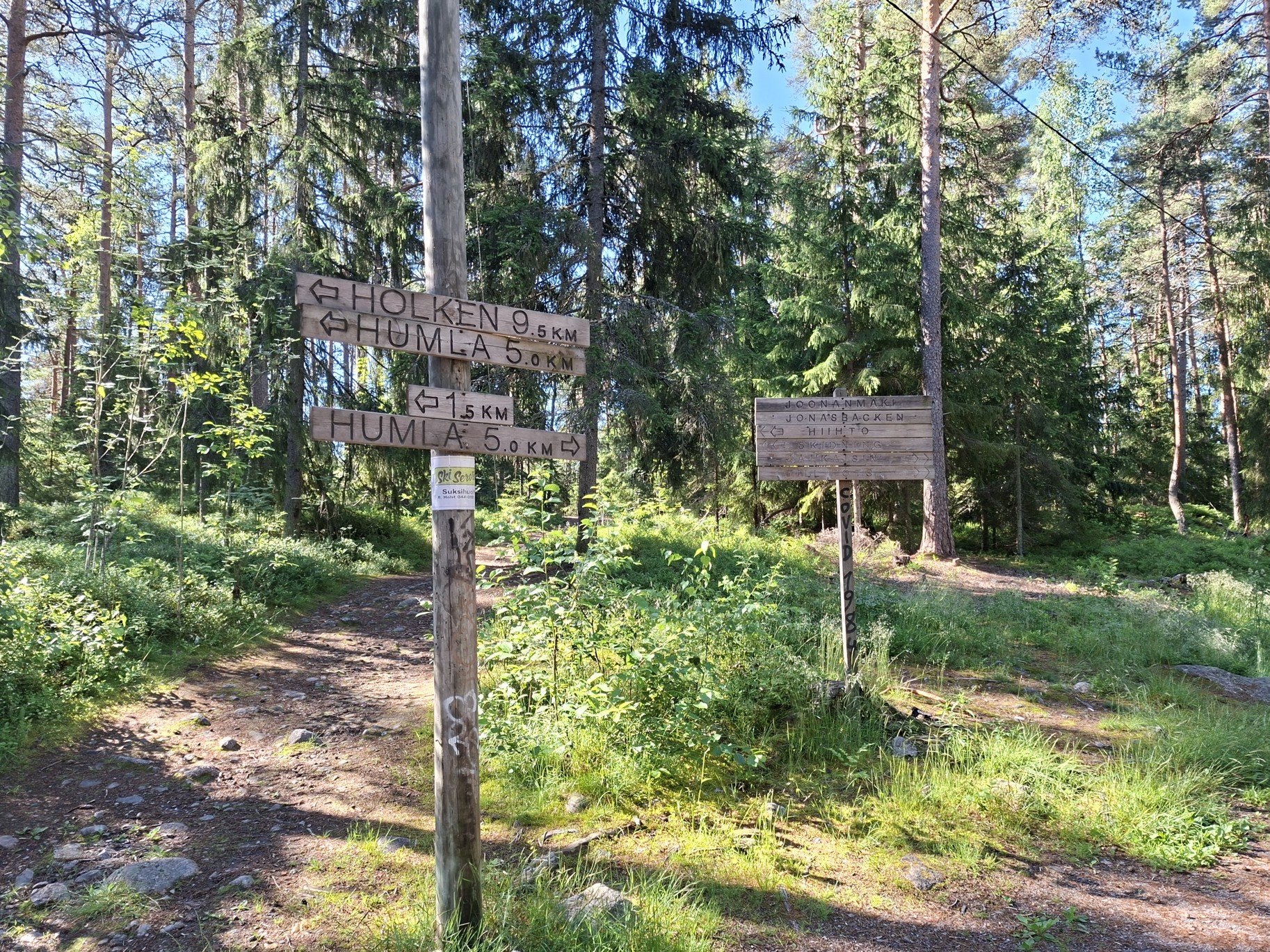 Obrázky nejenom z Laponska – lesopark Joonaanmäki v Porvoo ve Finsku