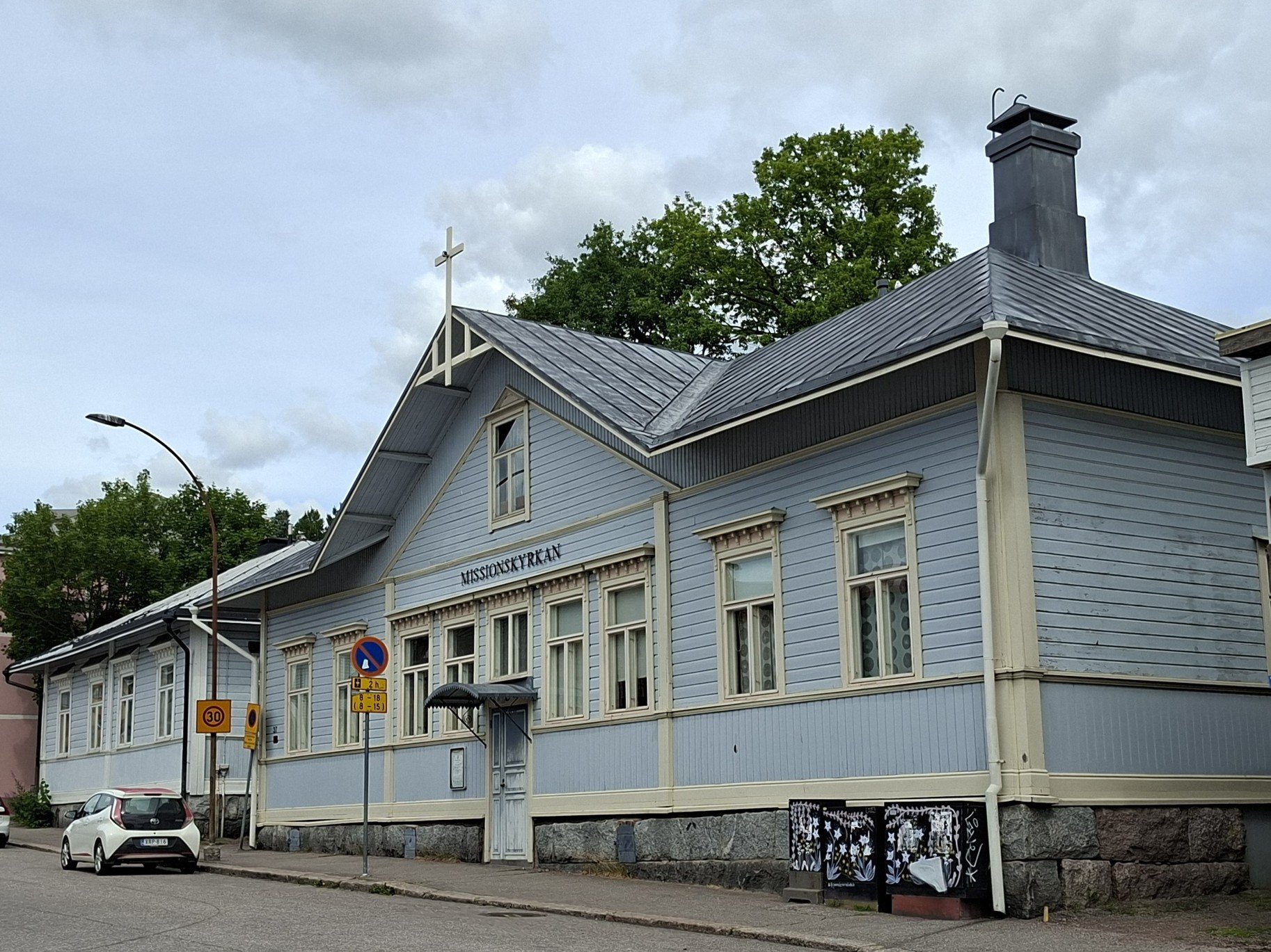 Obrázky nejenom z Laponska – Misionářský kostel v Porvoo ve Finsku