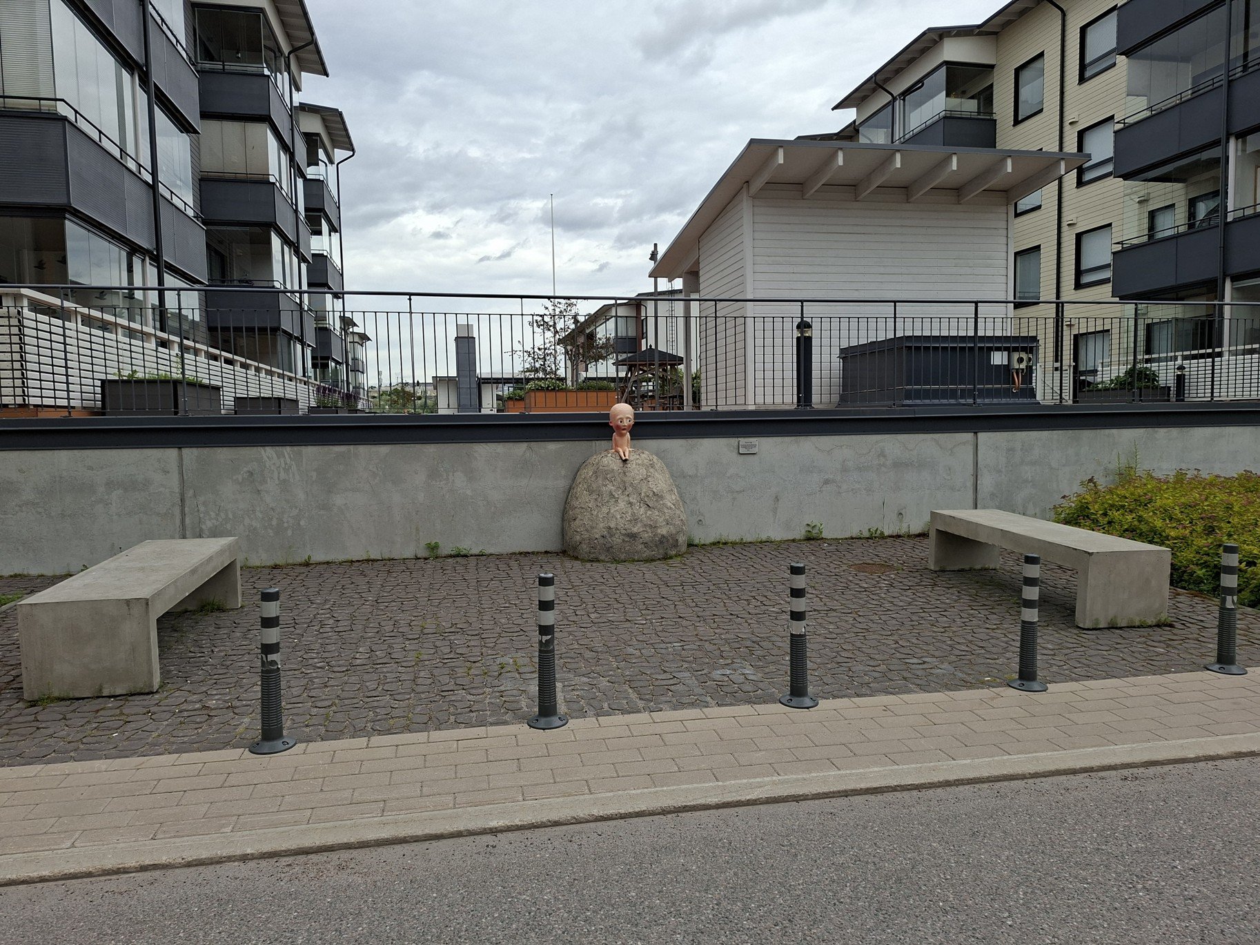 Obrázky nejenom z Laponska – Kukkulan kuningas v Porvoo ve Finsku