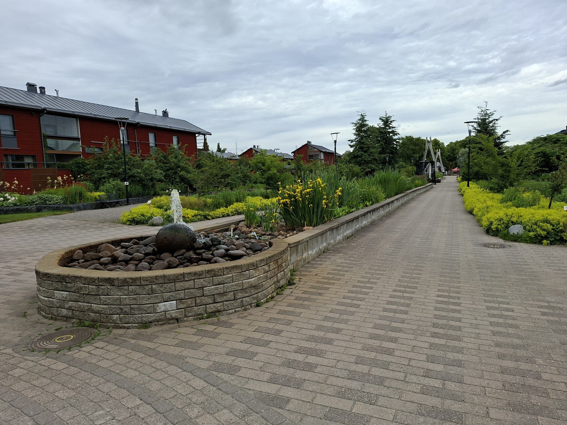 Obrázky nejenom z Laponska – park August Eklöfin puisto v Porvoo ve Finsku