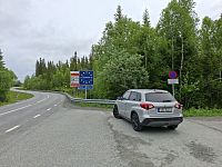 Tentokrát se nacházíme na méně frekventované silnici č. 72 v nadmořské výšce 435 metrů.