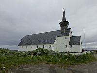 Gamvik kirka je patrně nejsevernější svatostánek v kontinentální Evropě, ale určitě nejseverněji položený kostel, který jsem kdy spatřil. Bohužel je zavřený.
