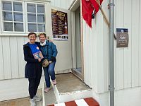 Předáváme oplatky a následuje smutné i veselé loučení. Třeba někdy….
