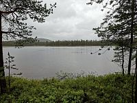 Fascinující příroda a opuštěná oblast nejenom kolem jezera Oskarinjärvi.