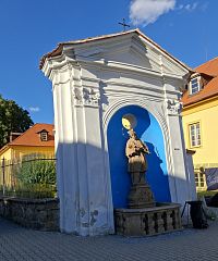 Třebívlice a svatý Jan Nepomucký