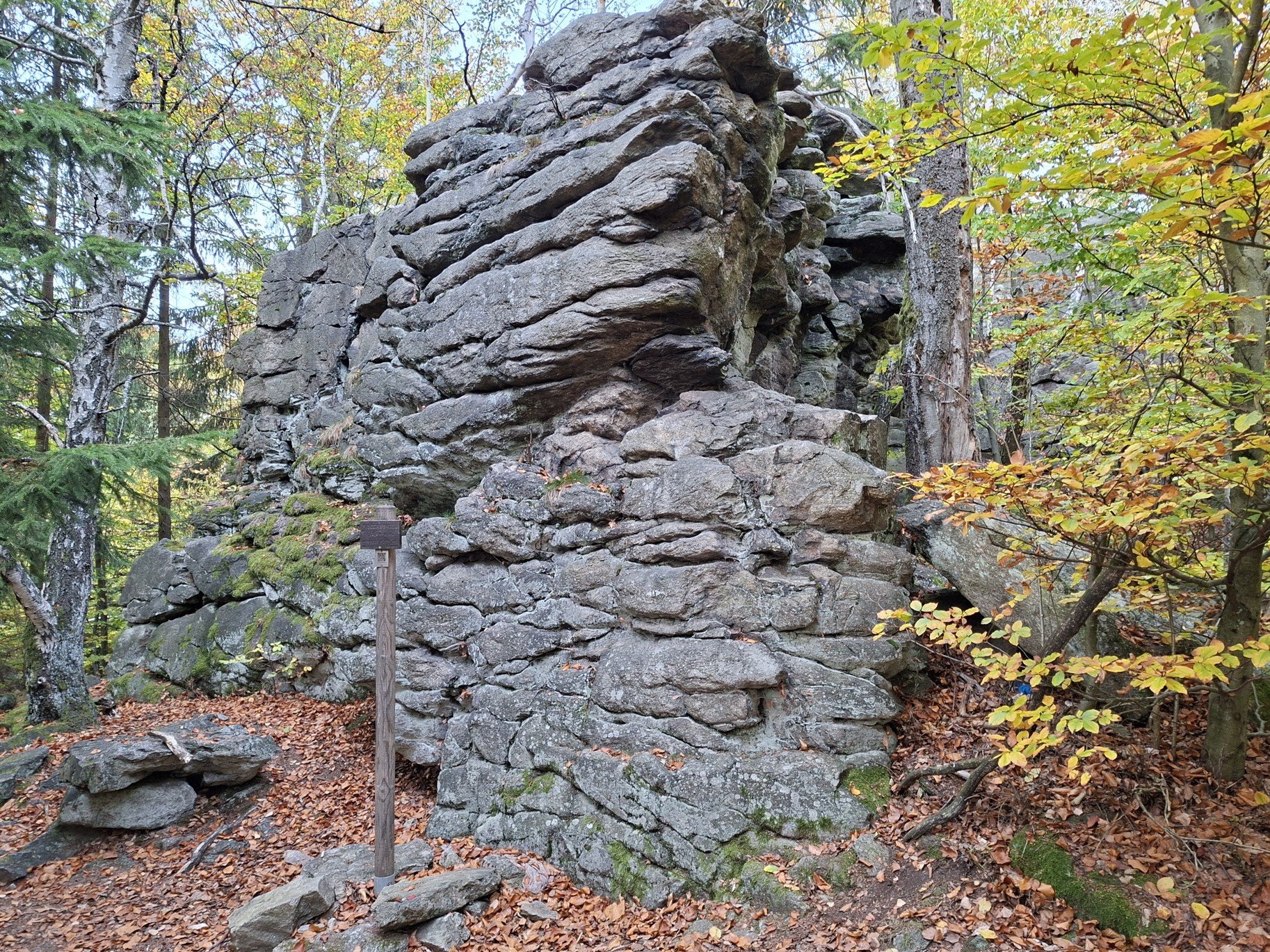 Vyhlídka Pasecká skála (823 m.n.m.)