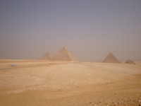 Egypt - pyramidy v Gize
