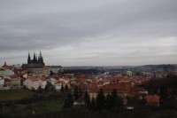 Návštěva Prahy - dělostřelecké salvy