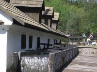 Vodní hamr v obci Dobřív