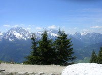 Alpy z terasy