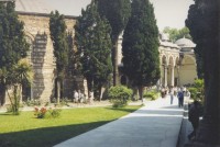 Istambul-sultánův palác Topkapi