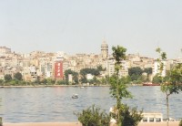 Istambul-pohled na Zlatý Roh