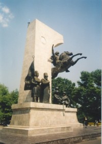 Istambul-pomník prvního presidenta,Ataturka