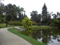 zámek Lednice-park,schody